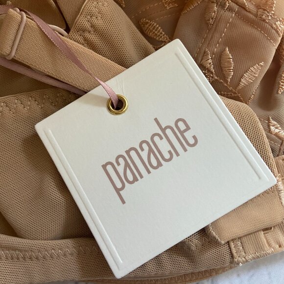 **Panache** Tango Balcony Bra Non-Padded,  Embroider 32E NWT - Picture 4 of 6